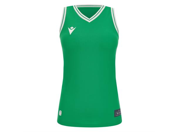 Tellurium Eco W Basket Shirt GRN/WHT M Teknisk basketdrakt i Eco tekstil 