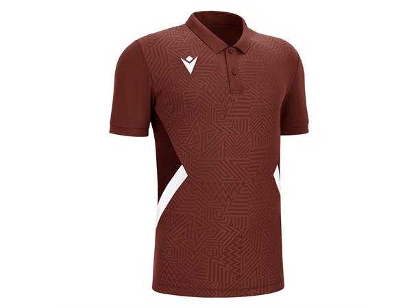 Rap Polo CRD/WHT S Teknisk poloskjorte - Unisex 