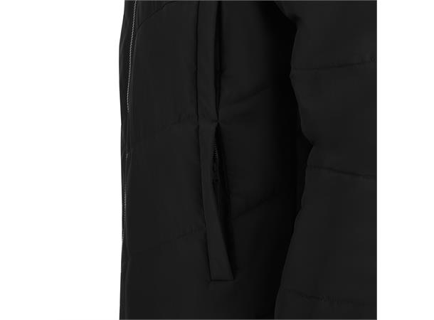 Northland Jacket BLK XXL Ekstra lang vattert coachjakke - Unisex 