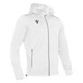 Freyr Hoody Full Zip Top WHT M Overtrekksjakke - Unisex