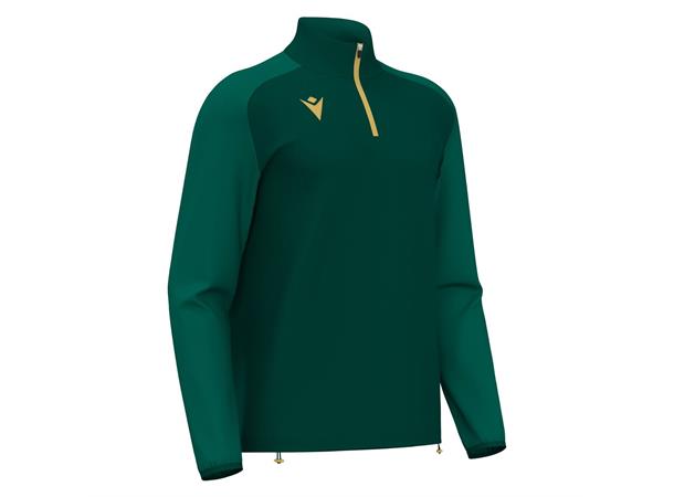 Isen Training 1/4 Zip Top BGRN/GOLD 4XS Teknisk treningsgenser - Unisex 