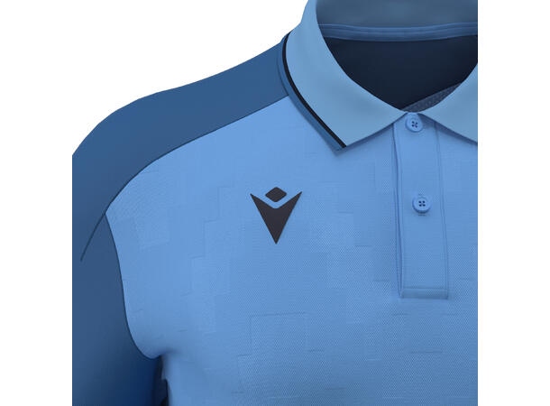 Echoes Polo INDIGO/NAVY 3XS Teknisk poloskjorte - Unisex 