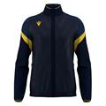 ODIN full zip top NAV/YEL 3XS Jakke med kontrastdetaljer